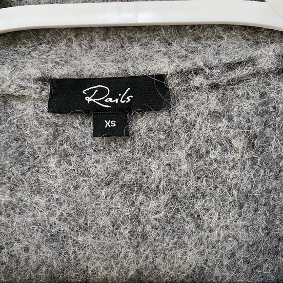 Rails Oslo Mixed Animal Wool Cardigan Sweater - Picture 10 of 10